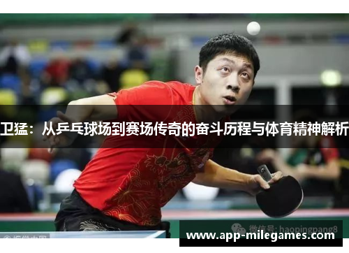 卫猛：从乒乓球场到赛场传奇的奋斗历程与体育精神解析